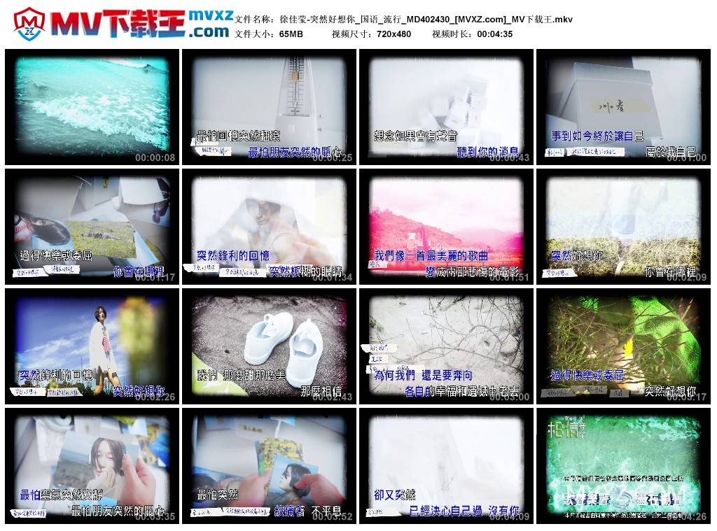 徐佳莹-突然好想你_国语_流行_MD402430